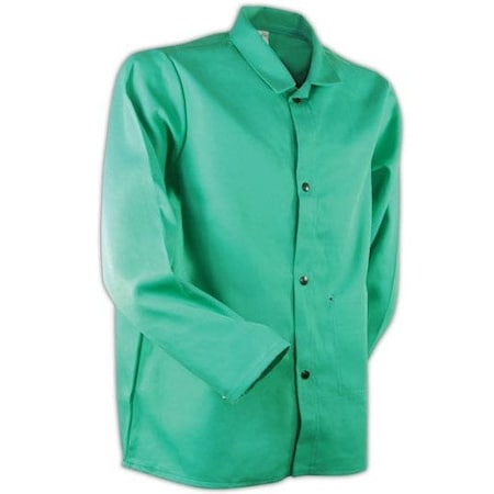 Magid Jackets, 5XL, Flame Resistant 100% Cotton, Snap Closure 1830-XXXXXL